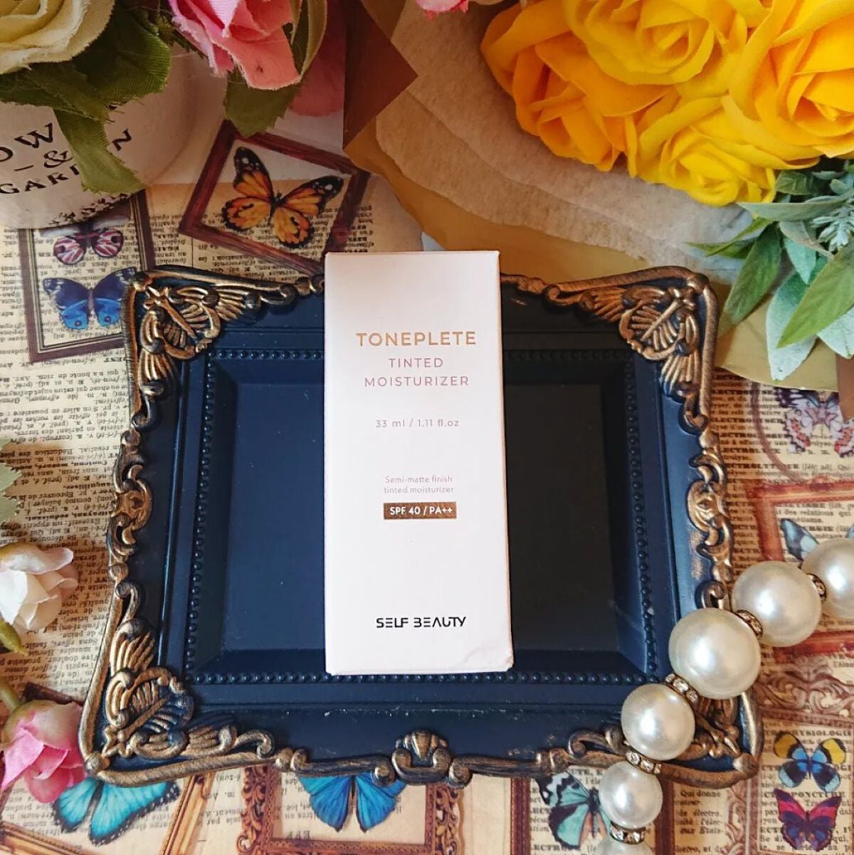 トーンアップUV下地/SELF BEAUTY/化粧下地を使ったクチコミ(6枚目)