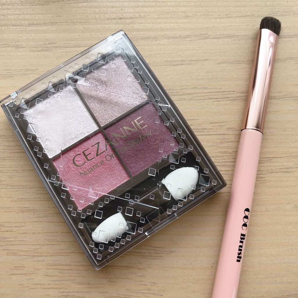 ニュアンスオンアイシャドウ/CEZANNE/アイシャドウパレットを使ったクチコミ（3枚目）