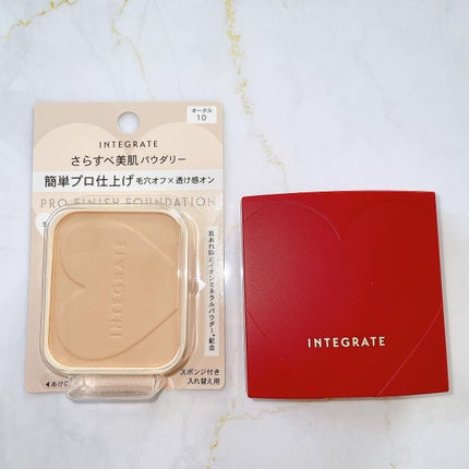プロフィニッシュファンデーション/インテグレート/パウダーファンデーションを使ったクチコミ(2枚目)