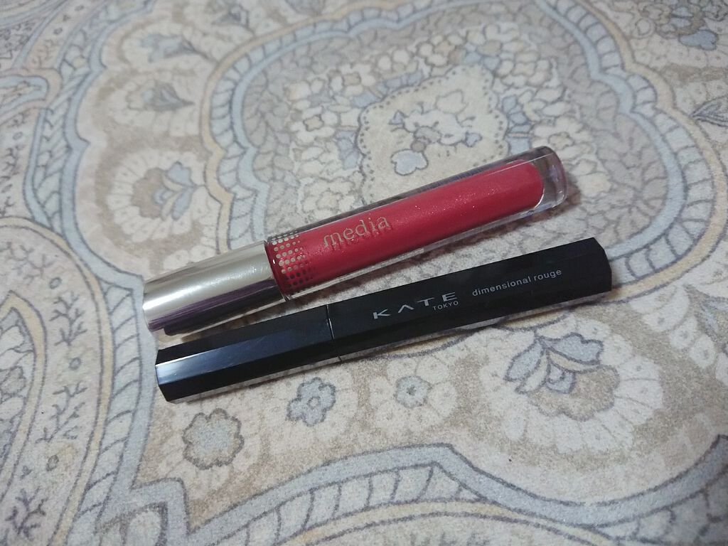 リキッドグロウルージュ/media/リップグロスを使ったクチコミ(2枚目)