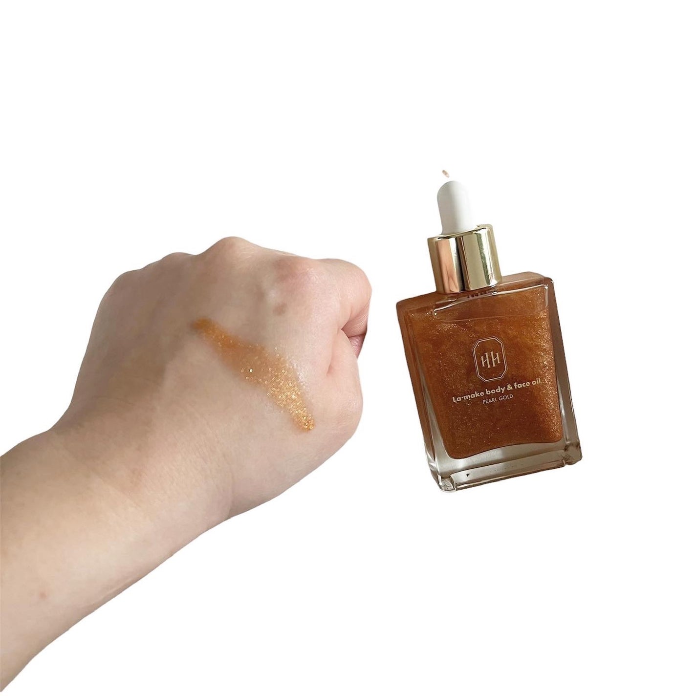 ラ・メイク ボディ&フェイスオイル/H×H/ボディオイルを使ったクチコミ(3枚目)