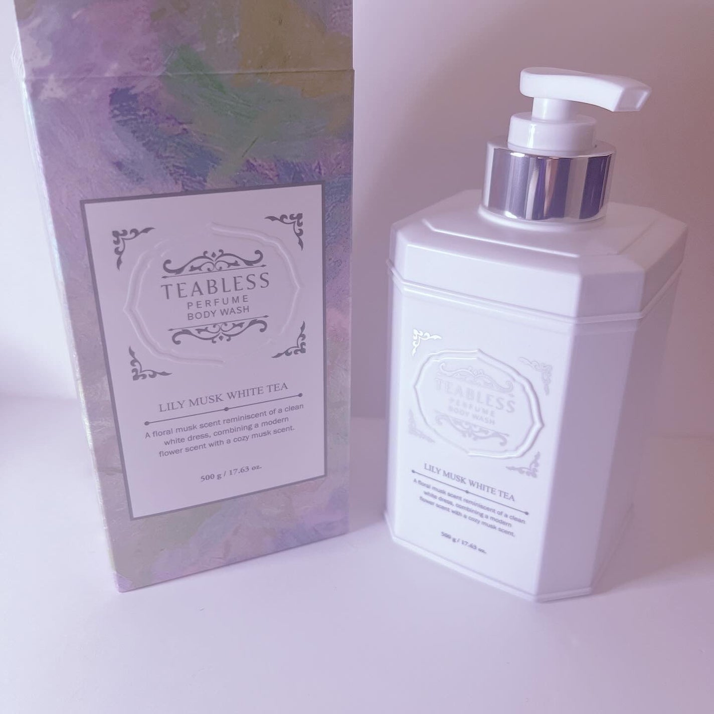 パフュームボディウォッシュ リリームスクホワイトティー/TEABLESS/ボディソープを使ったクチコミ(2枚目)