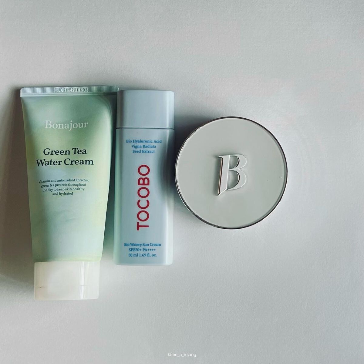 グリーンティーウォーターボム/Bonajour/フェイスクリームを使ったクチコミ（2枚目）