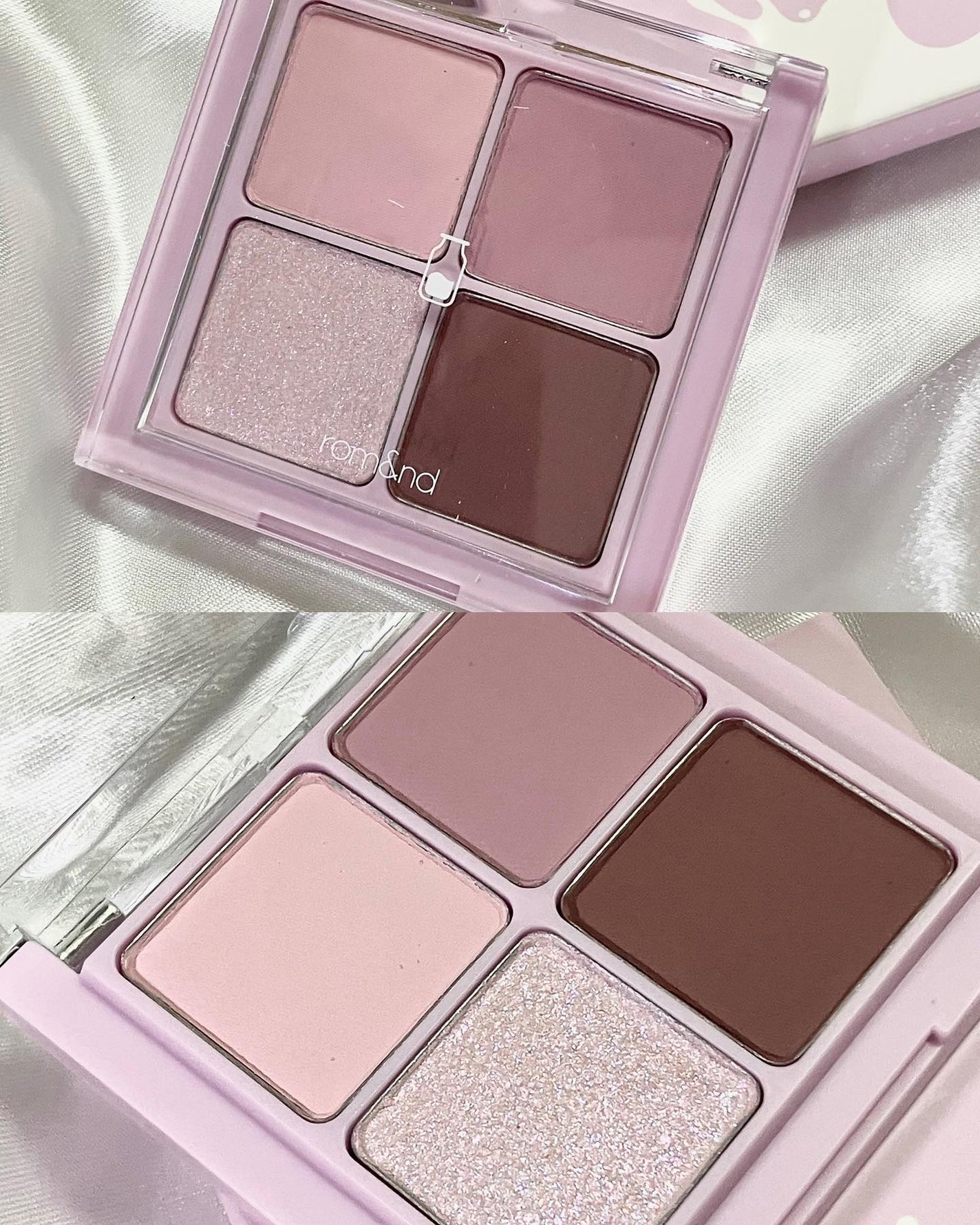 ベターザンアイズ ミルクシリーズ/rom&nd/アイシャドウパレットを使ったクチコミ(4枚目)