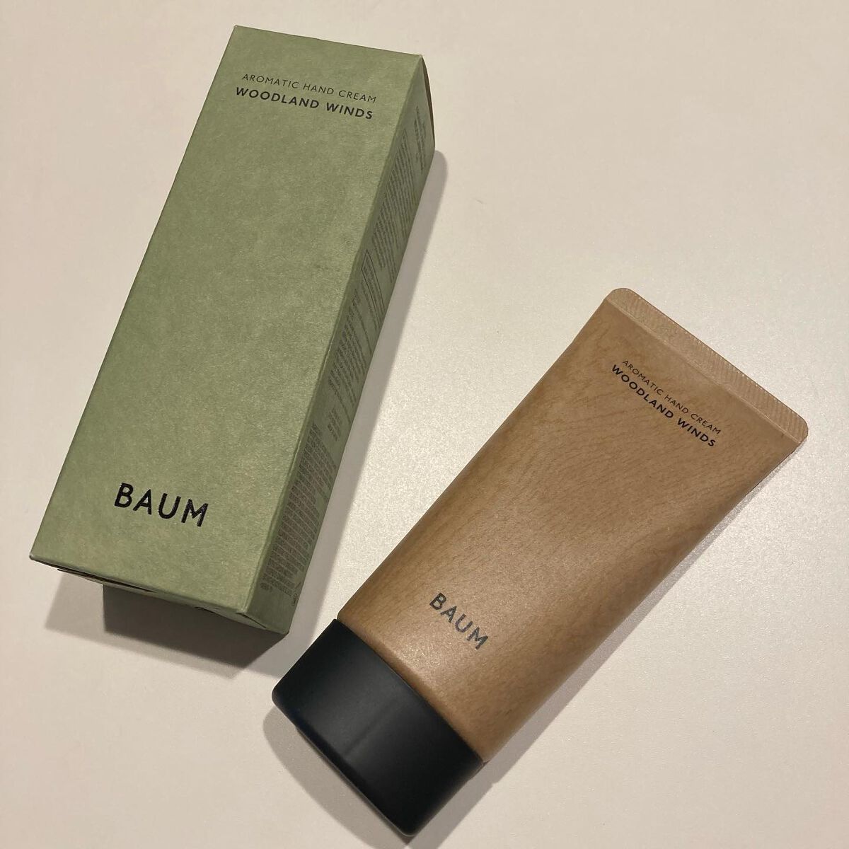 バウム アロマティック ハンドクリーム n ウッドランド ウインズ/BAUM/ハンドクリームを使ったクチコミ(2枚目)