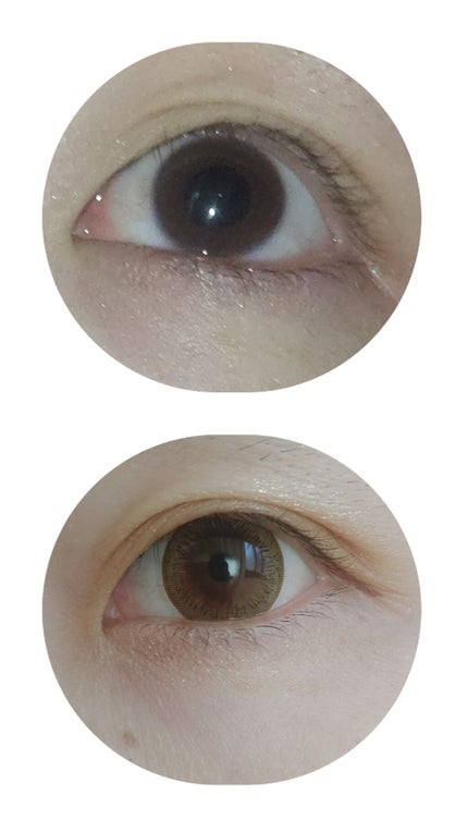 eye closet 1day SweetSeries "Girly"(アイクローゼットワンデースウィートシリーズ ガーリー)/EYE CLOSET/ワンデー(1DAY)カラコンを使ったクチコミ(2枚目)