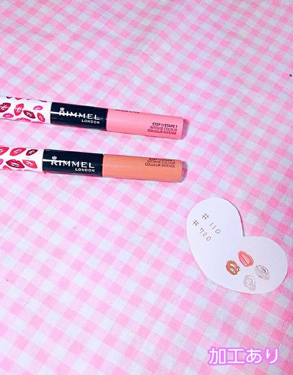 プロボカリプス リップカラー/リンメル ロンドン/リップグロスを使ったクチコミ（2枚目）