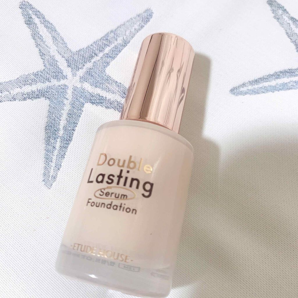 ダブルラスティング セラムファンデーション/ETUDE/リキッドファンデーションを使ったクチコミ(1枚目)