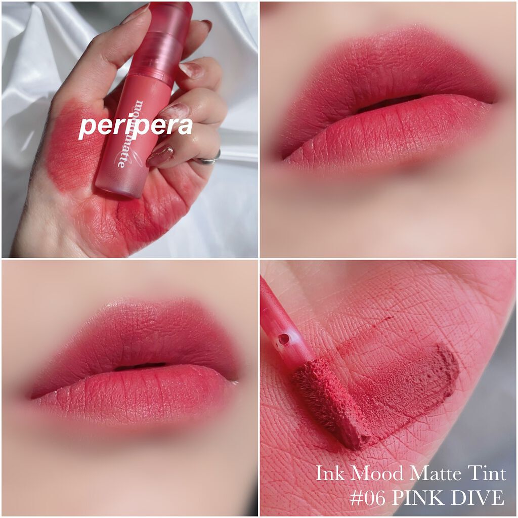 インク ムード マット ティント/PERIPERA/リップティントを使ったクチコミ(1枚目)