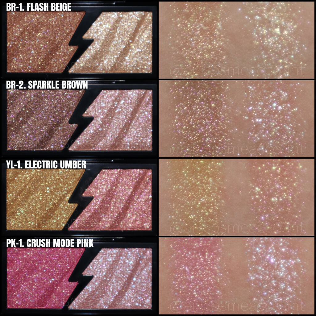 エレクトリックショックアイズ /KATE/アイシャドウパレットを使ったクチコミ（2枚目）