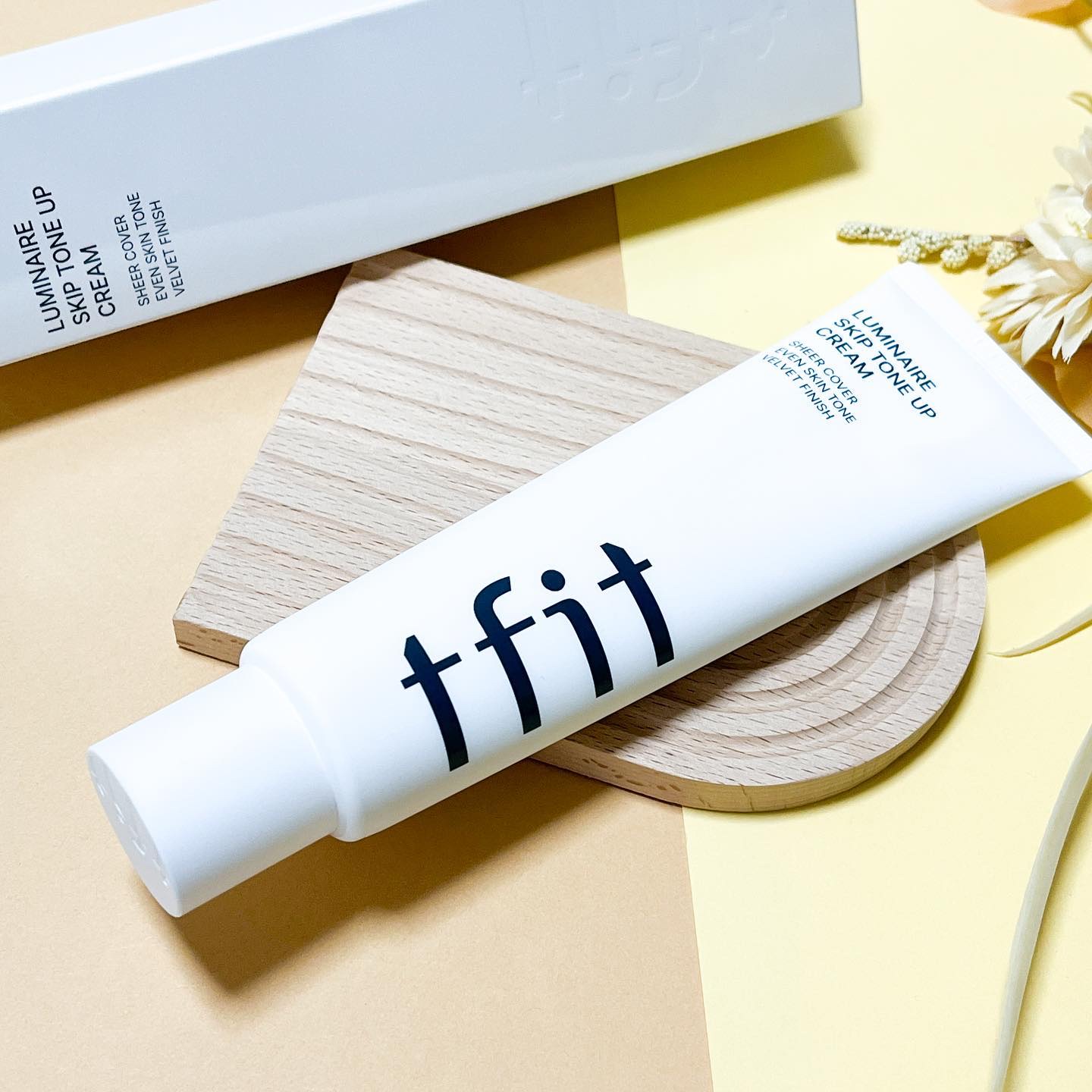 ルミネールスキップトーンアップクリーム/TFIT/化粧下地を使ったクチコミ（2枚目）