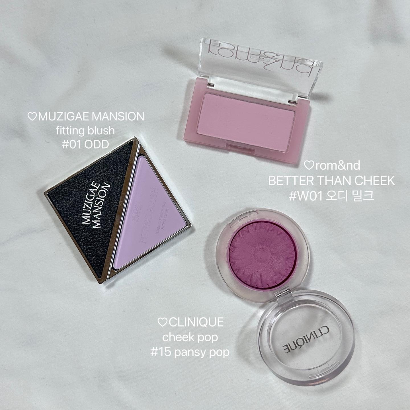 フィッティングブラッシュ 01 ODD/MUZIGAE MANSION/パウダーチークを使ったクチコミ（2枚目）