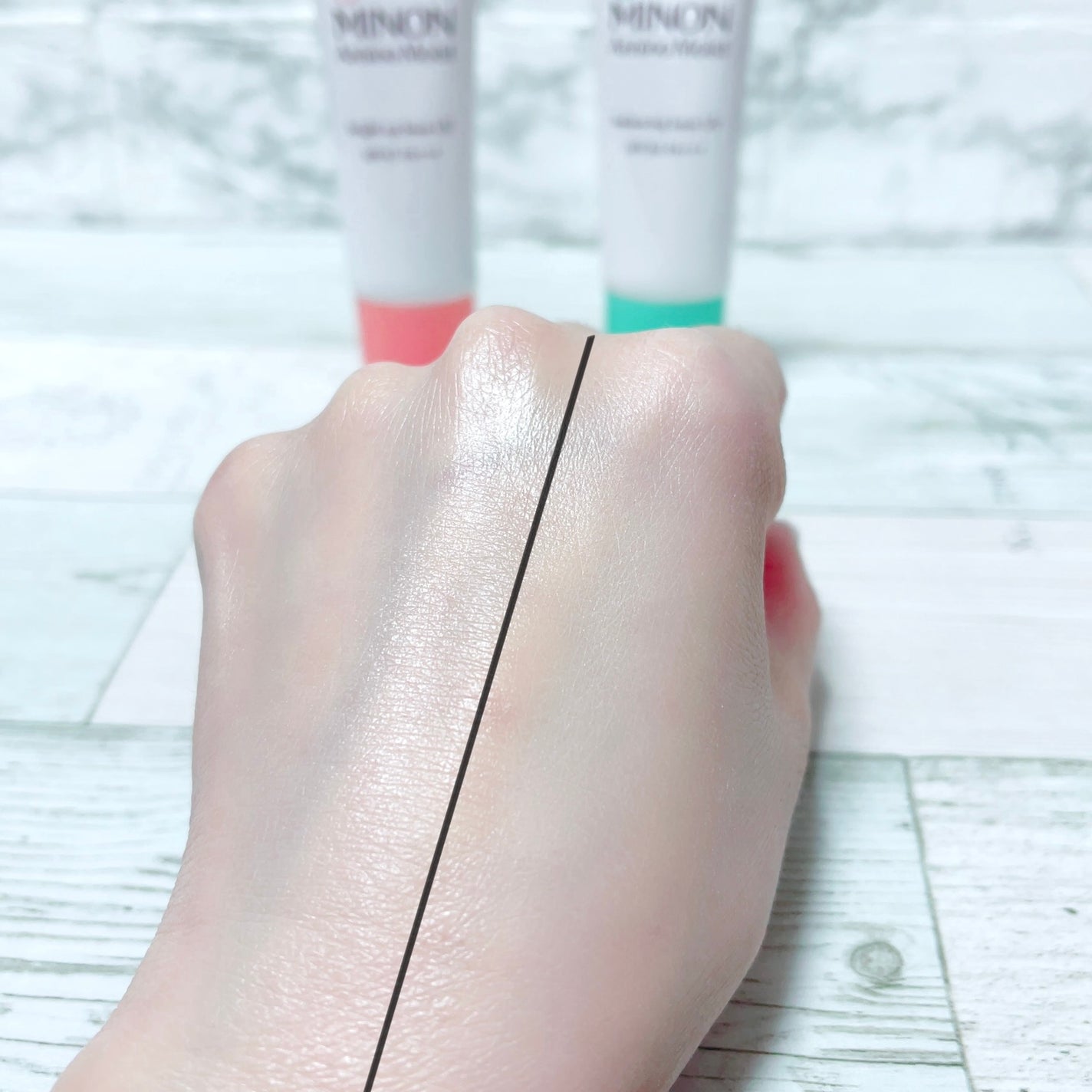 ミノン アミノモイスト ブライトアップベース UV/ミノン/化粧下地を使ったクチコミ(2枚目)