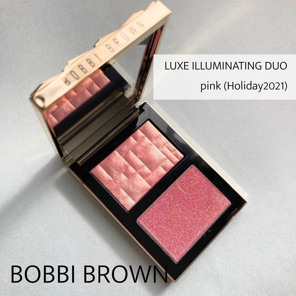リュクス イルミネイティング デュオ/BOBBI BROWN/パウダーチークを使ったクチコミ（1枚目）