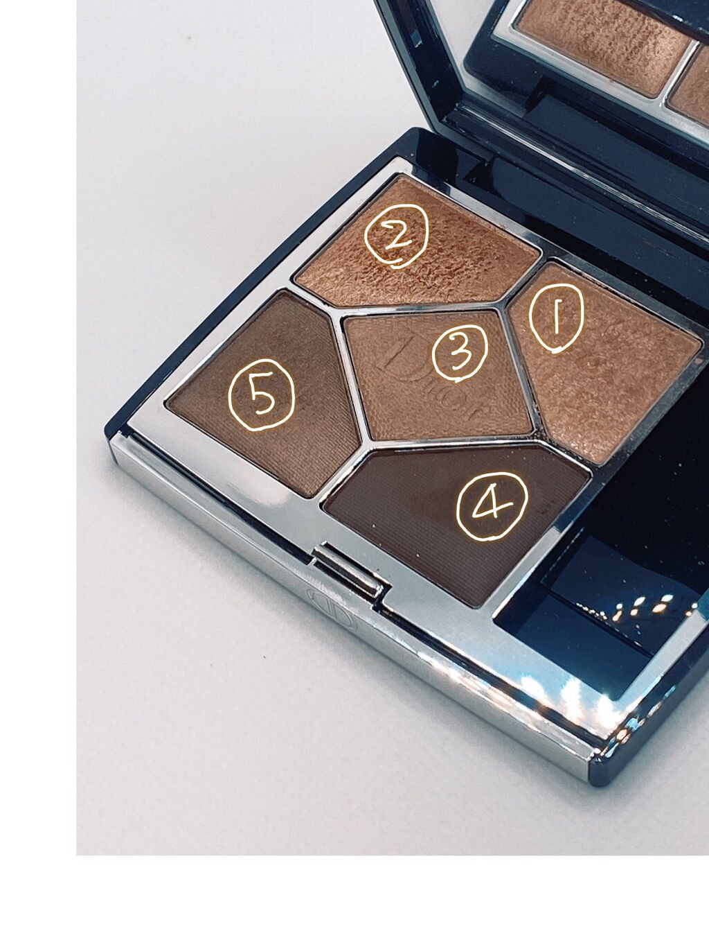 【旧】サンク クルール クチュール/Dior/アイシャドウパレットを使ったクチコミ(2枚目)