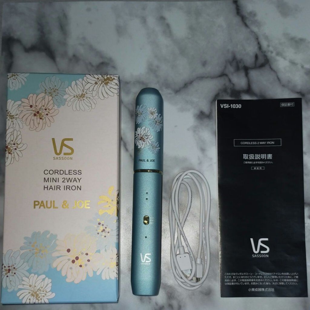 カール&ストレート 2WAY ヘアアイロン ポール&ジョー コラボ/ヴィダルサスーン/その他ヘアアイロンを使ったクチコミ（3枚目）