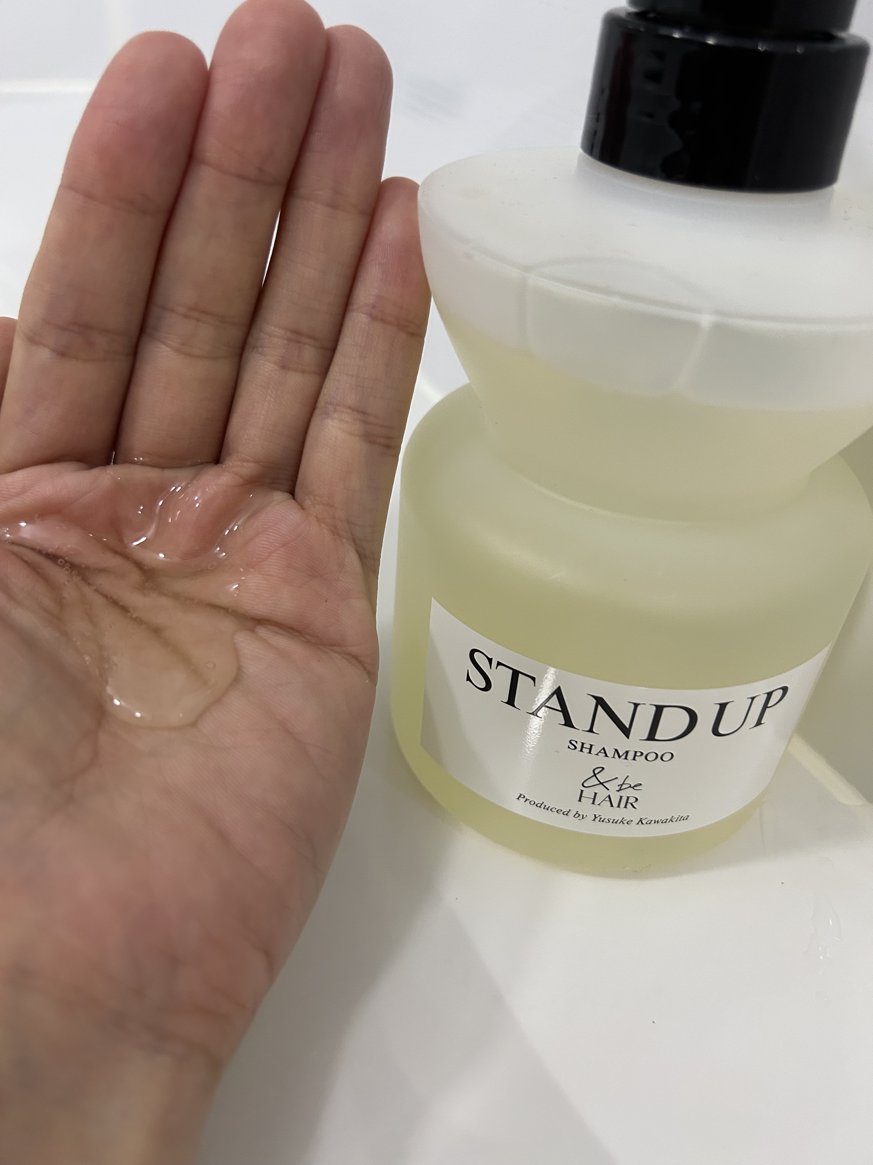 &be スタンドアップシャンプー/&be HAIR/市販シャンプーを使ったクチコミ（2枚目）