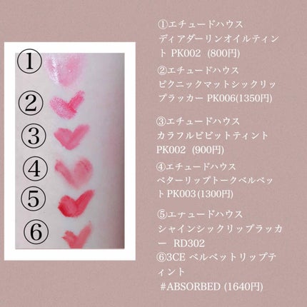 ディアダーリン オイルティント/ETUDE/リップグロスを使ったクチコミ(2枚目)