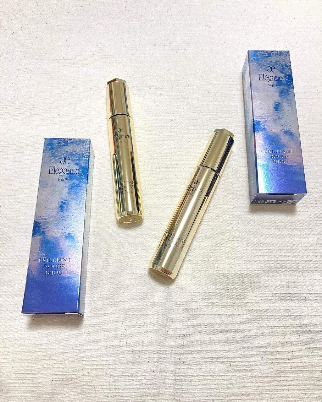 エレガンス ブリリアント ルージュ ビジュー/Elégance/リップグロスを使ったクチコミ（3枚目）