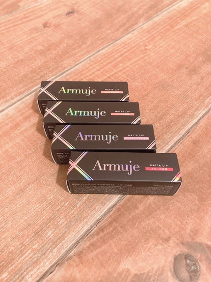マットジュエルリップコレクション コハクの余裕/Armuje/口紅を使ったクチコミ(2枚目)