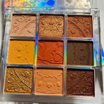 クォーツ 9色アイシャドウパレット(ドリームランドアイシャドウ)/ZEESEA/アイシャドウパレットを使ったクチコミ(2枚目)