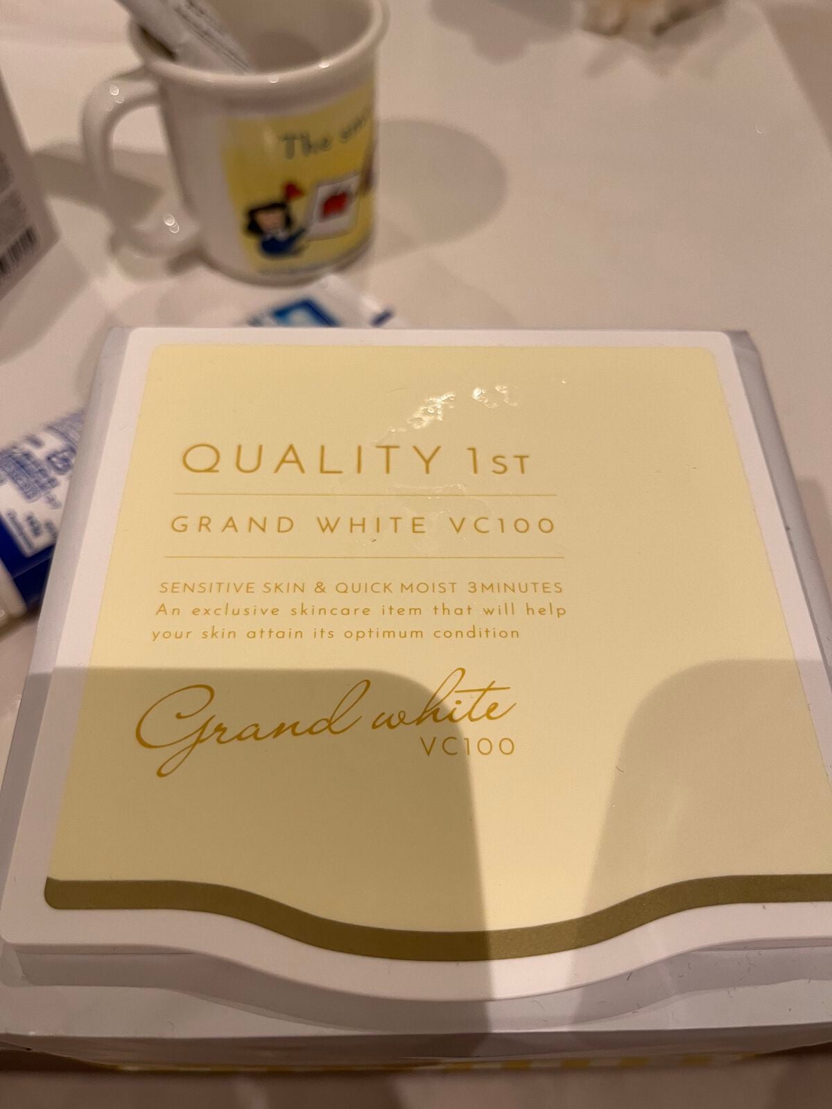 クオリティ グランホワイトVC100/クオリティファースト/シートマスク・パックを使ったクチコミ(1枚目)