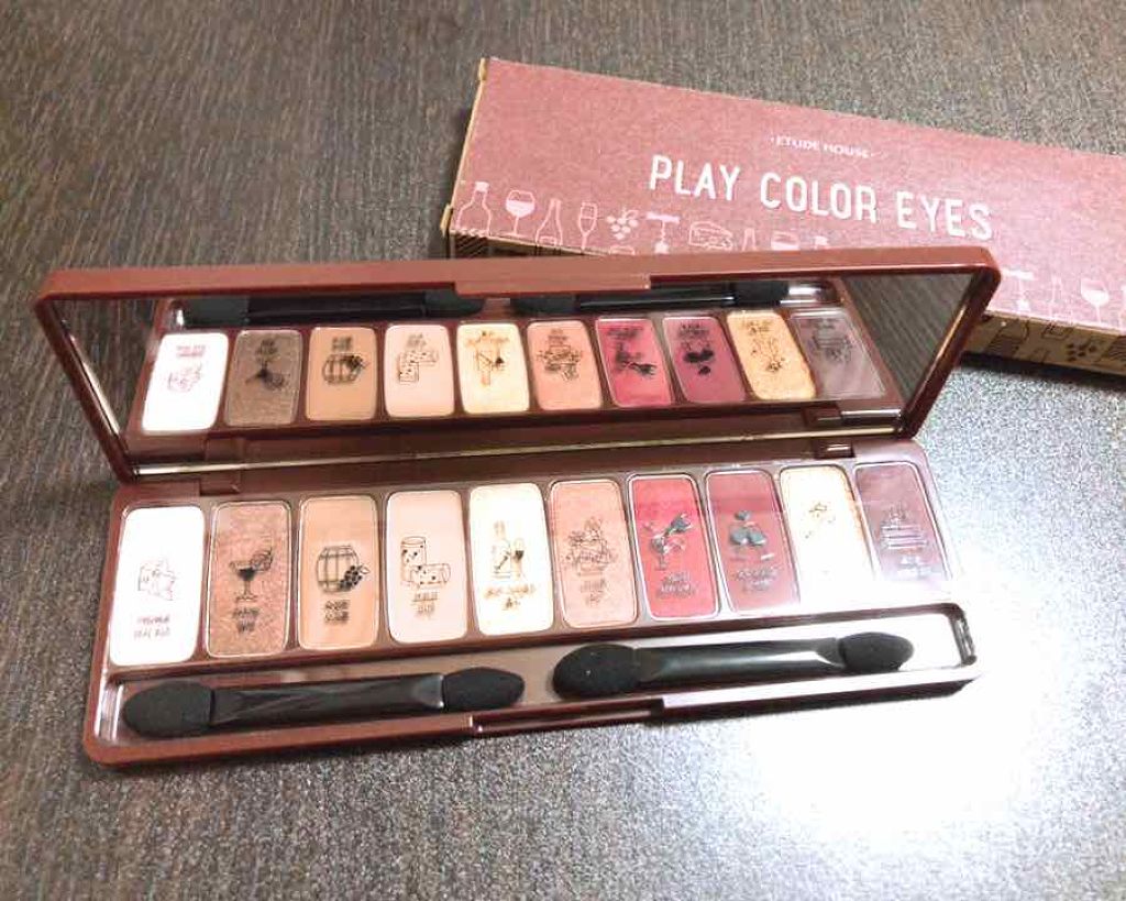 プレイカラー アイシャドウ/ETUDE/アイシャドウパレットを使ったクチコミ(1枚目)