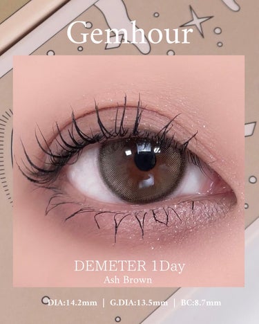 DEMETER 1day/Gemhour lens/カラーコンタクトレンズを使ったクチコミ（5枚目）