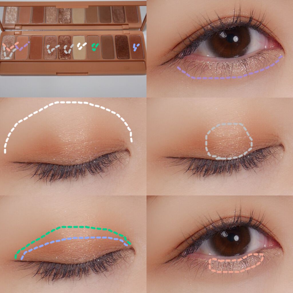 プレイカラー アイシャドウ/ETUDE/アイシャドウパレットを使ったクチコミ(3枚目)