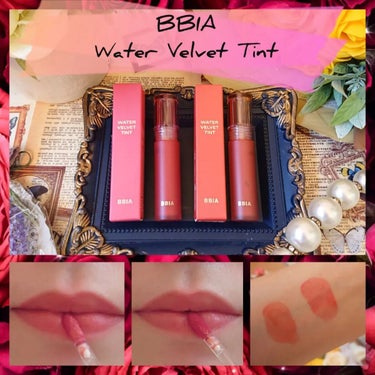 BBIA ウォーターベルベットティントのクチコミ「BBIA
【Water Velvet Tint】
のご紹介です。

『商品説明』

ムラのなく.....」（1枚目）