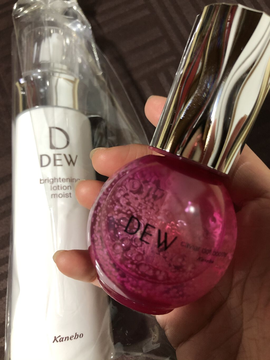 ブライトニングローション しっとり/DEW/化粧水を使ったクチコミ（1枚目）