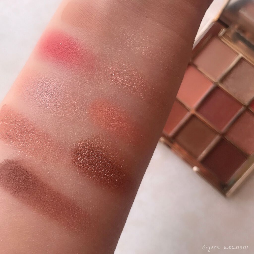 Avove Eyes Shadow palette/Aperire/アイシャドウパレットを使ったクチコミ(5枚目)