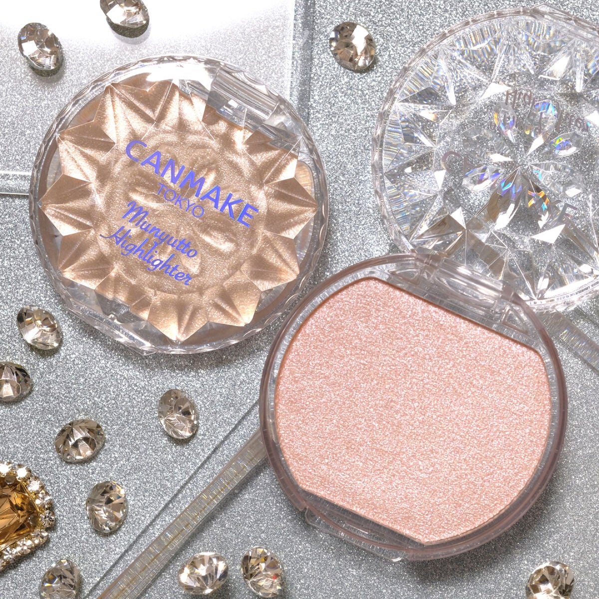 むにゅっとハイライター/キャンメイク/クリームハイライトを使ったクチコミ(1枚目)