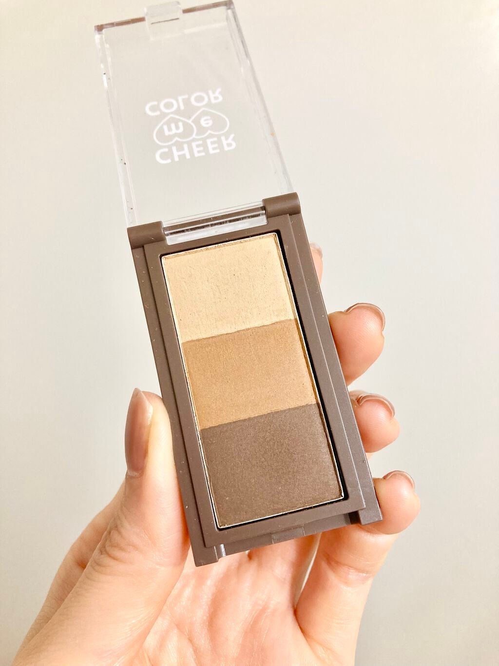 嘘が苦手なくま on LIPS 「黄みカラーが使いやすい!🌟発色もよくて100円はスゴい😍💕こち..」(3枚目)