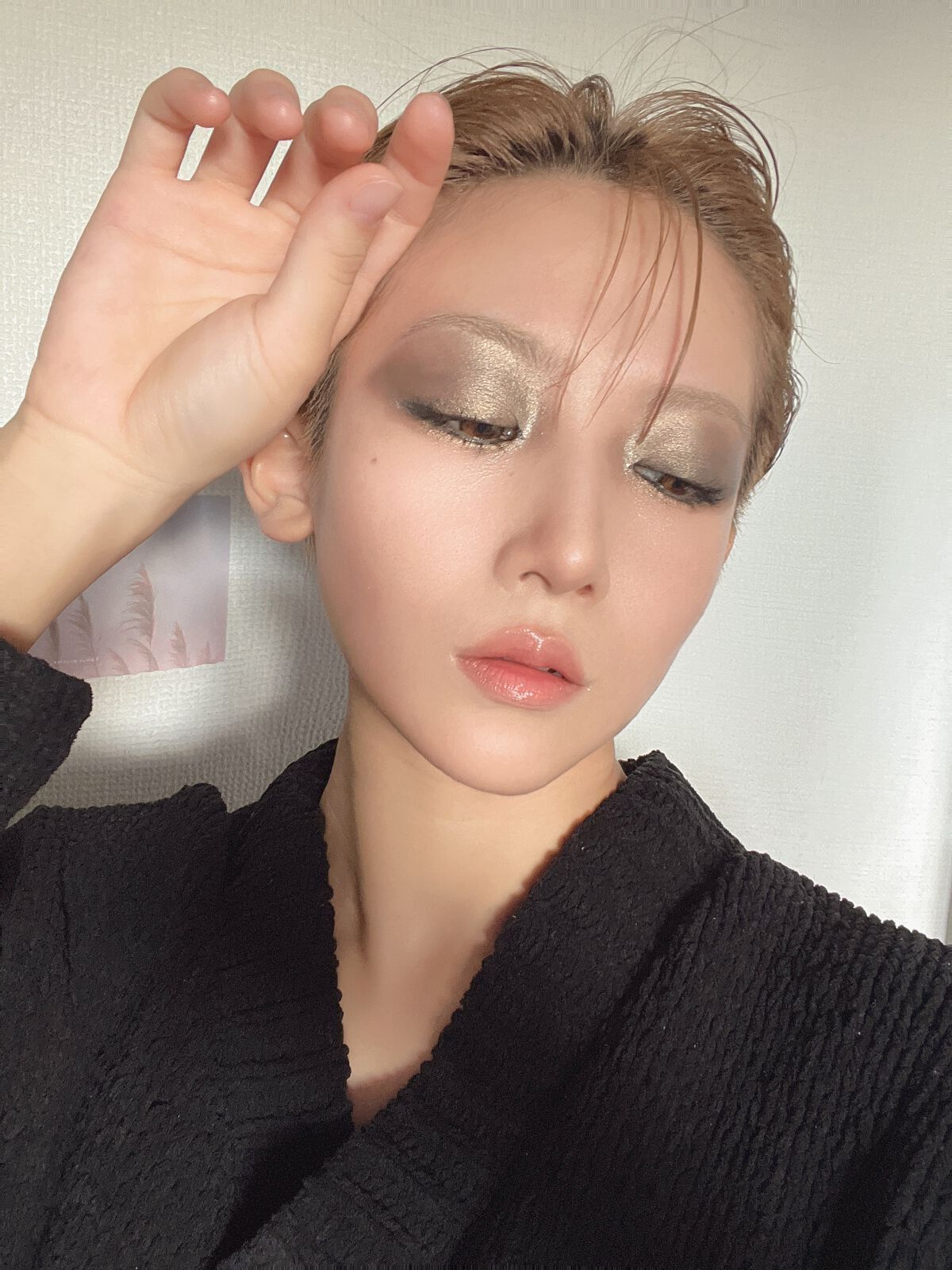 ひまりん on LIPS 「黒のシャドウをベースに仕上げてみました。
小田切ヒロさんがYo..」(2枚目)