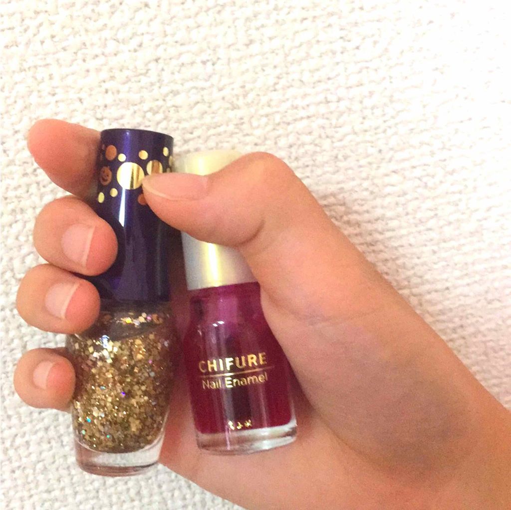 ネイル エナメル/ちふれ/マニキュアを使ったクチコミ（3枚目）