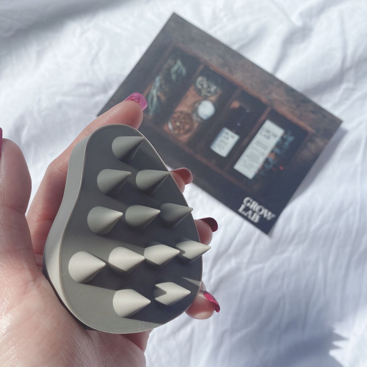 スカルプブラシ/GROW LAB/スカルプブラシを使ったクチコミ（1枚目）