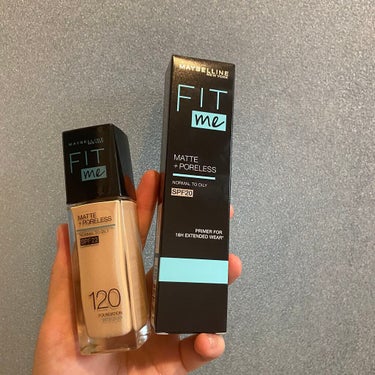 フィットミー リキッドファンデーション R/MAYBELLINE NEW YORK/リキッドファンデーションを使ったクチコミ（1枚目）