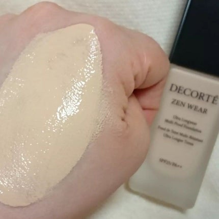 ゼン ウェア フルイド/DECORTÉ/リキッドファンデーションを使ったクチコミ(5枚目)