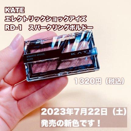 エレクトリックショックアイズ /KATE/アイシャドウパレットを使ったクチコミ(2枚目)