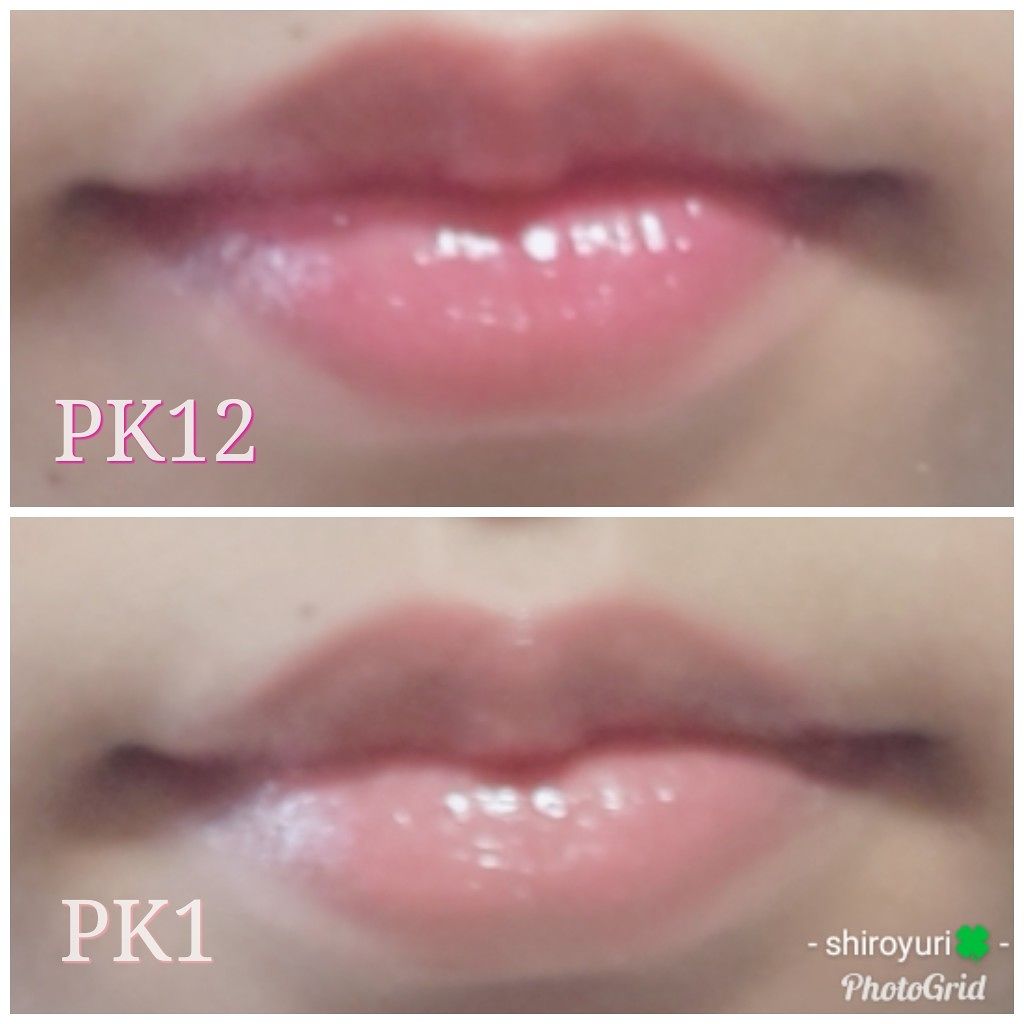 ラスティンググロスリップ/CEZANNE/口紅を使ったクチコミ(2枚目)