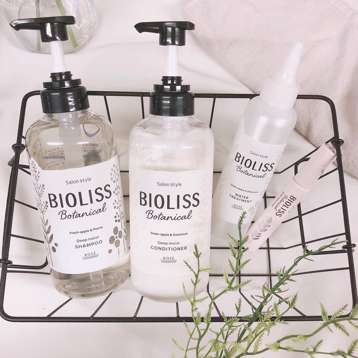 SSビオリス ボタニカル シャンプー/ヘアコンディショナー(ディープモイスト)/SSビオリス/市販シャンプーを使ったクチコミ(1枚目)