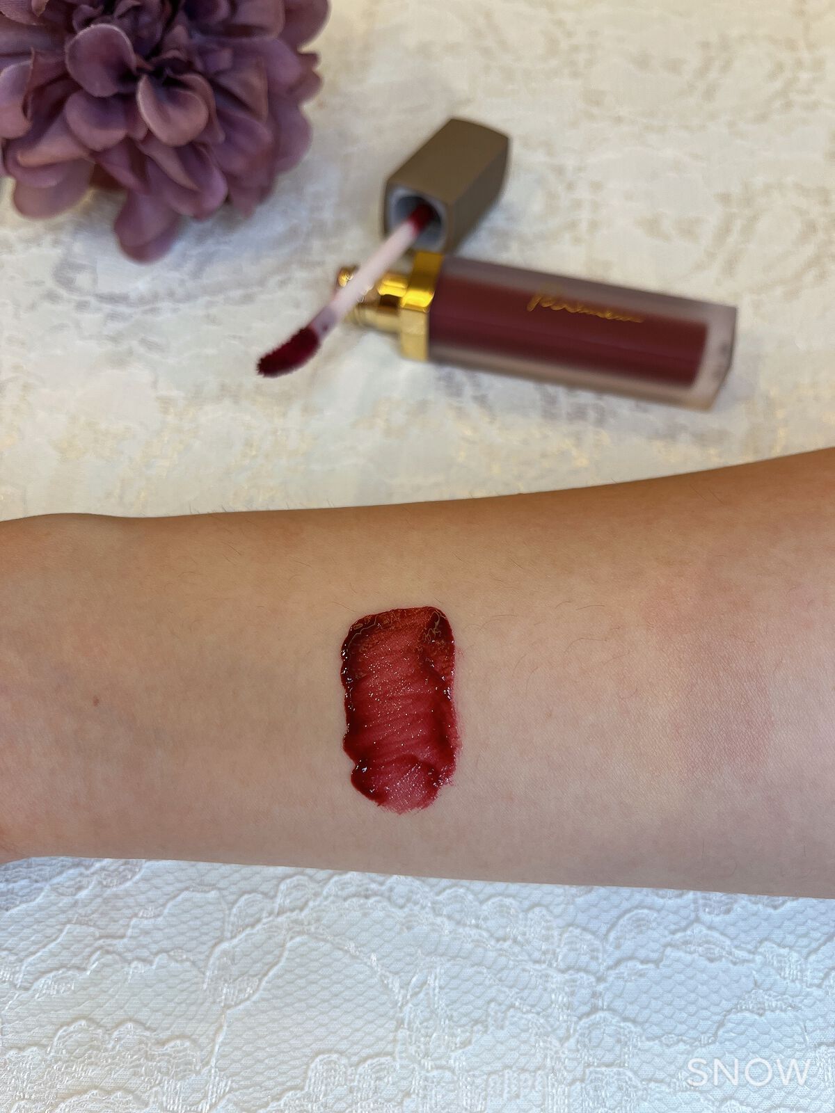 センシュアルフィックスティント/Ririmew/リップティントを使ったクチコミ（3枚目）