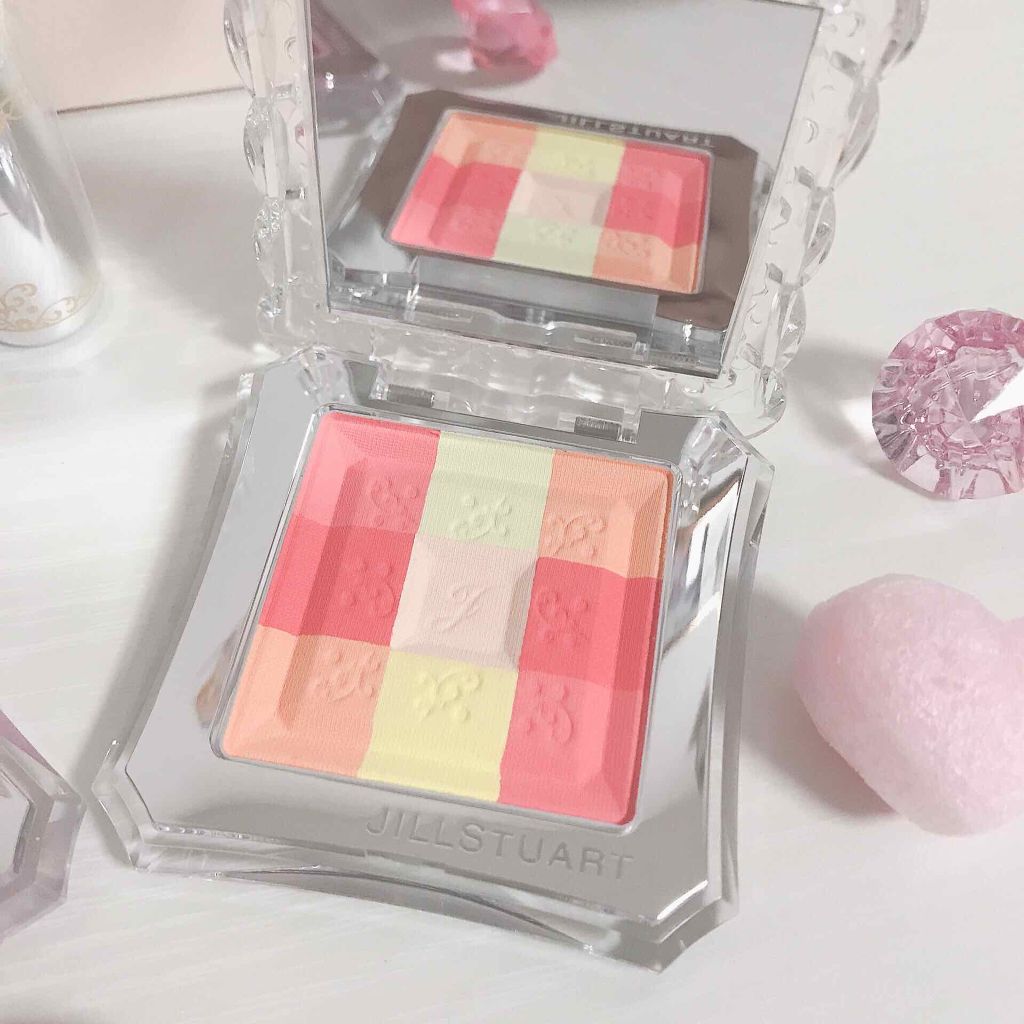 ミックスブラッシュ コンパクト モアカラーズ/JILL STUART/パウダーチークを使ったクチコミ(3枚目)