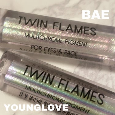 Twin Flames Multichrome Pigment﻿/DANESSA MYRICKS BEAUTY/リキッドアイシャドウを使ったクチコミ（3枚目）