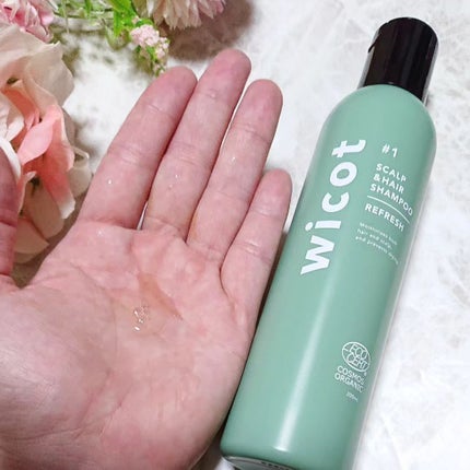 スカルプ&ヘア シャンプー/トリートメント リフレッシュ/wicot/市販シャンプーを使ったクチコミ(4枚目)