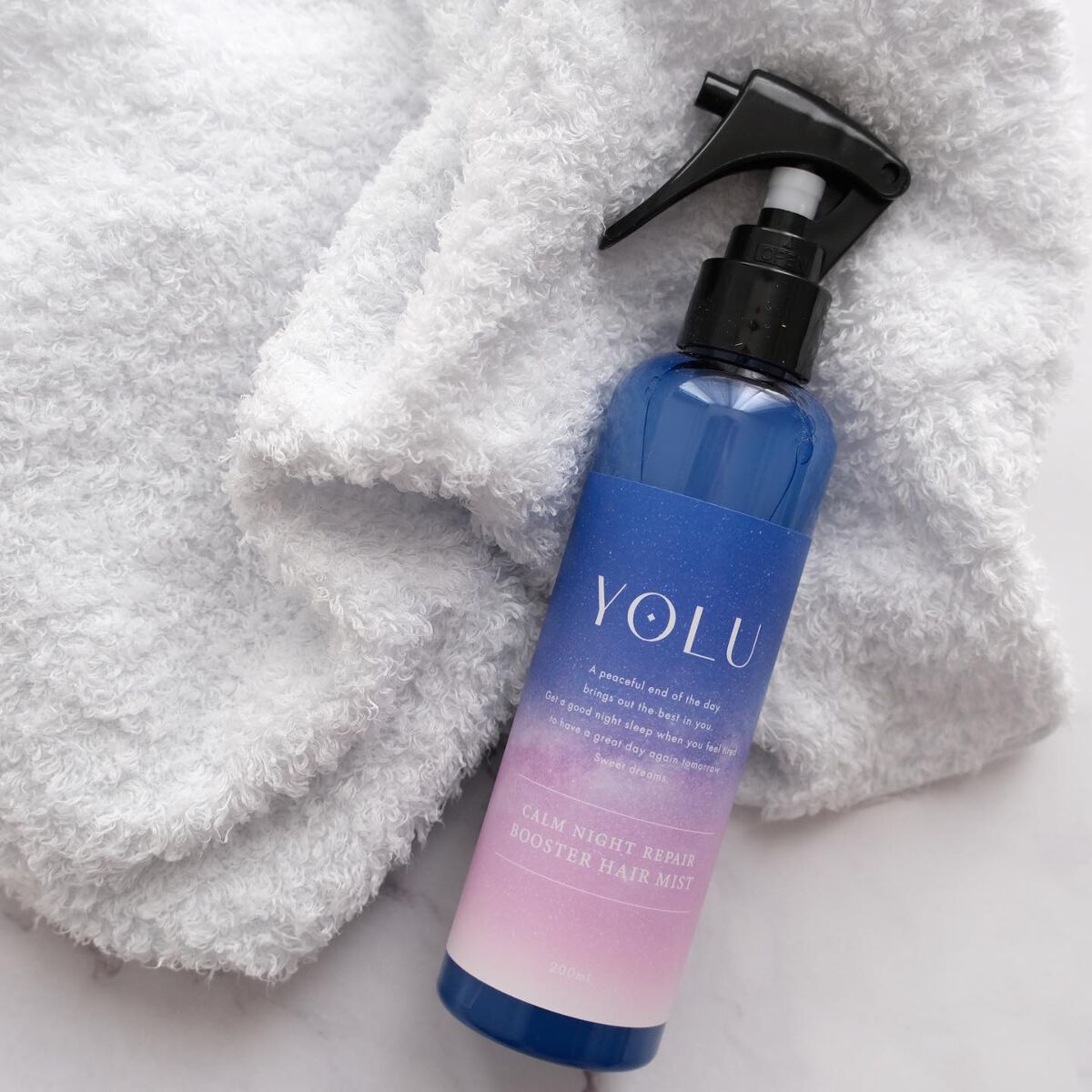 カームナイトリペアブースターヘアミスト/YOLU/プレスタイリング・寝ぐせ直しを使ったクチコミ(1枚目)