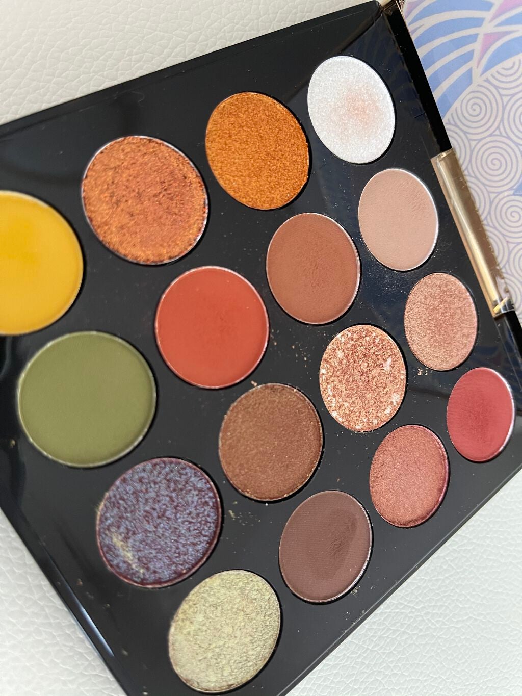 大英博物館 エジプトシリーズ アイシャドウパレット/ZEESEA/アイシャドウパレットを使ったクチコミ(6枚目)