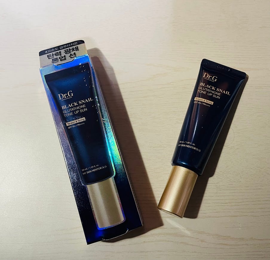 ブラックスネイルグルタチオントーンアップサン/Dr.G/日焼け止めクリームを使ったクチコミ(4枚目)