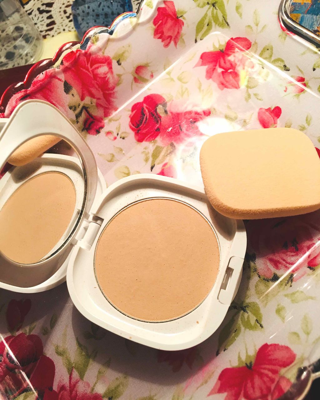 ファンデーションケーキUV 無香料/ポルトA/パウダーファンデーションを使ったクチコミ(1枚目)